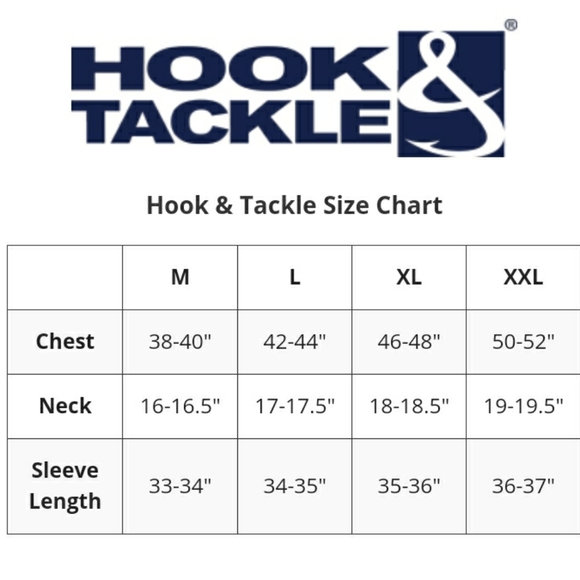 Sportif Hook & Tackle Fishing Shirt - Size Medium Coral - Picture 10 of 15